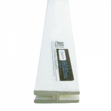 라틱스캡H형 PVC (백색/브라운) - 라틱스 마감 캡