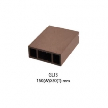 [합성목재]루버 GL13 - 150mm*50T(M당)
